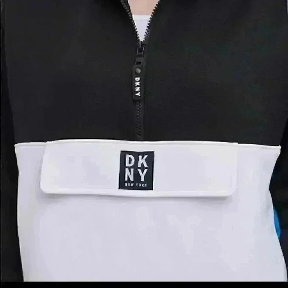 BRAND NEW DKNY SPORT WOMENS 1/2 ZIP PULLOVER - Picture 6 of 9